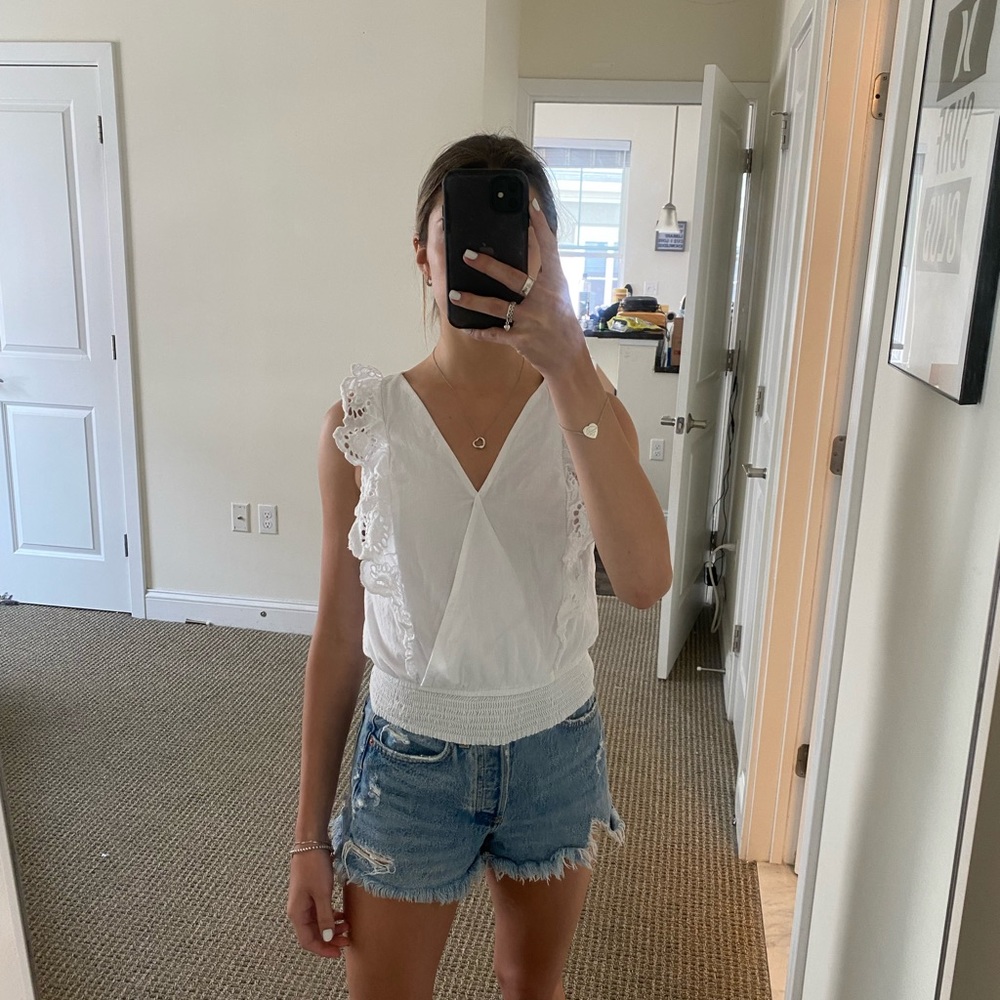 Nordstrom white top